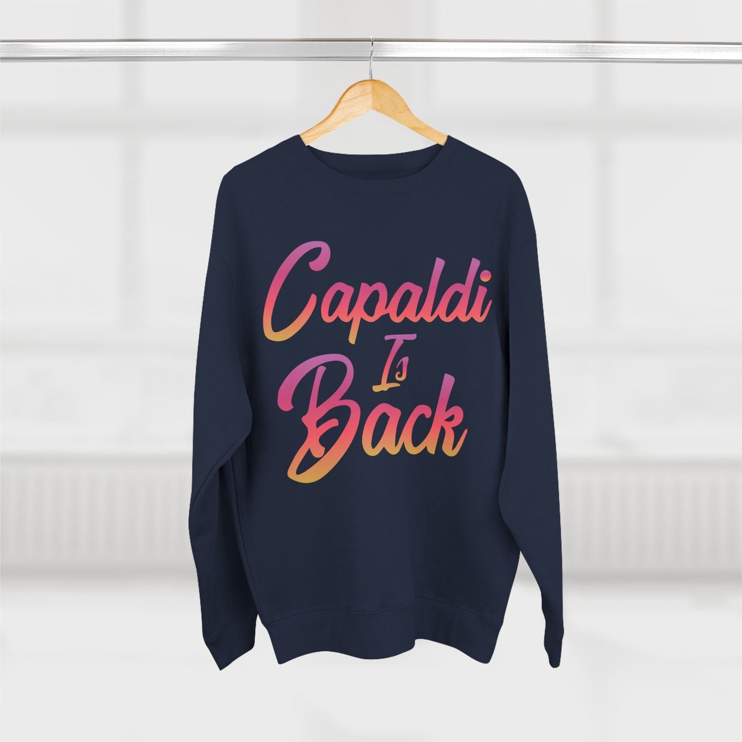 Lewis Capaldi Unisex Crewneck Sweatshirt - Capaldi Is Back