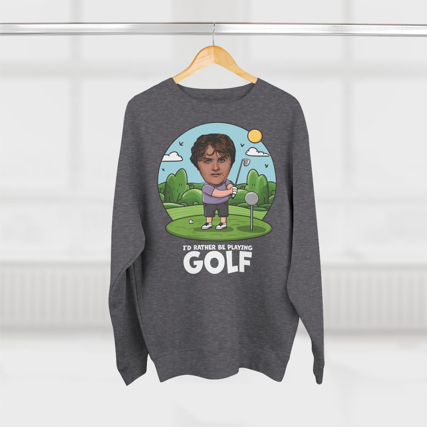 Lewis Capaldi Unisex Crewneck Sweatshirt - Golfing