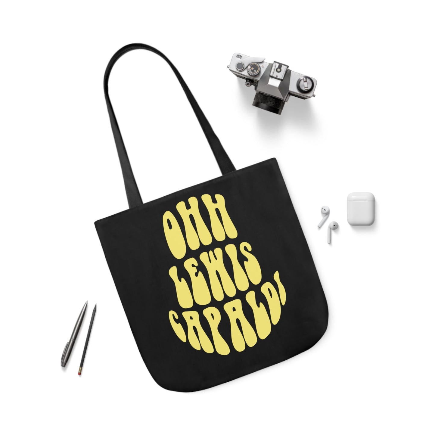 Lewis Capaldi Canvas Tote Bag - Ooh Lewis Capaldi