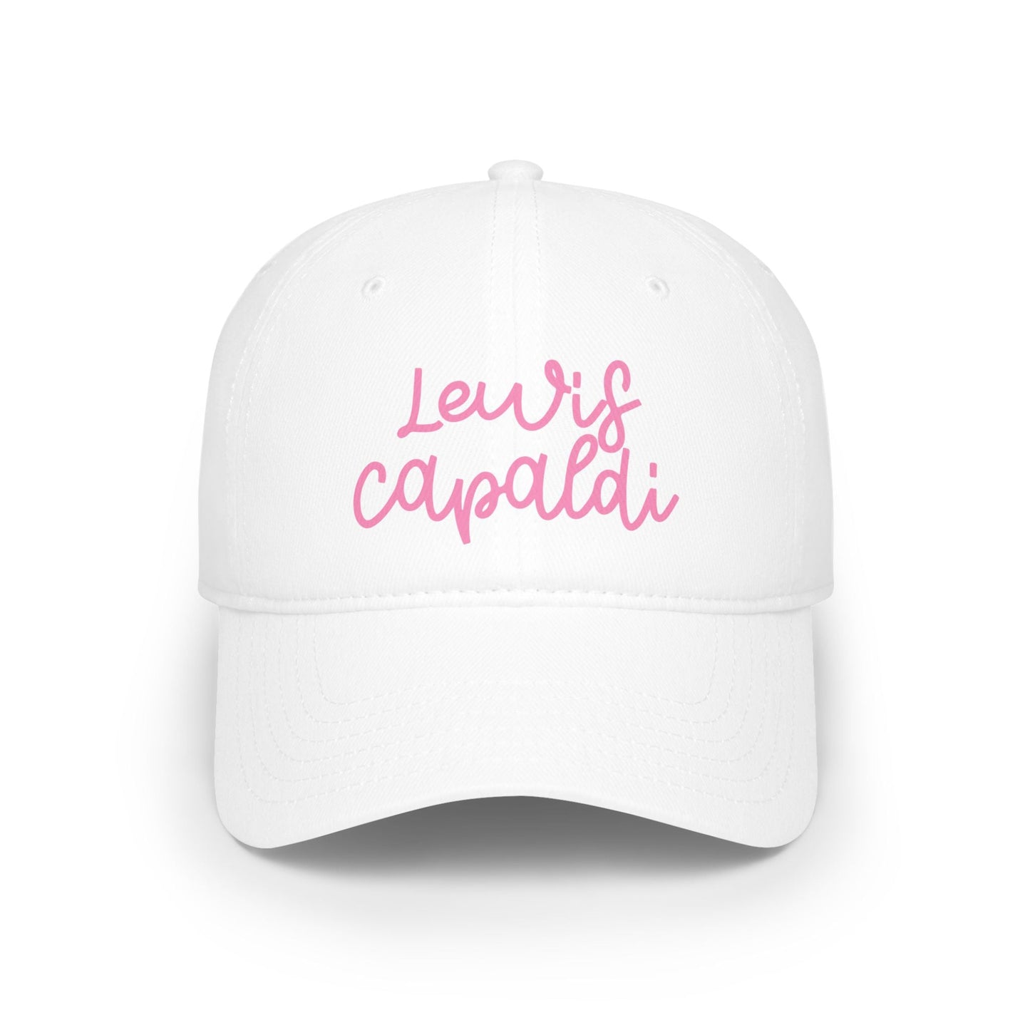 Lewis Capaldi Low Profile Baseball Hat - Writing