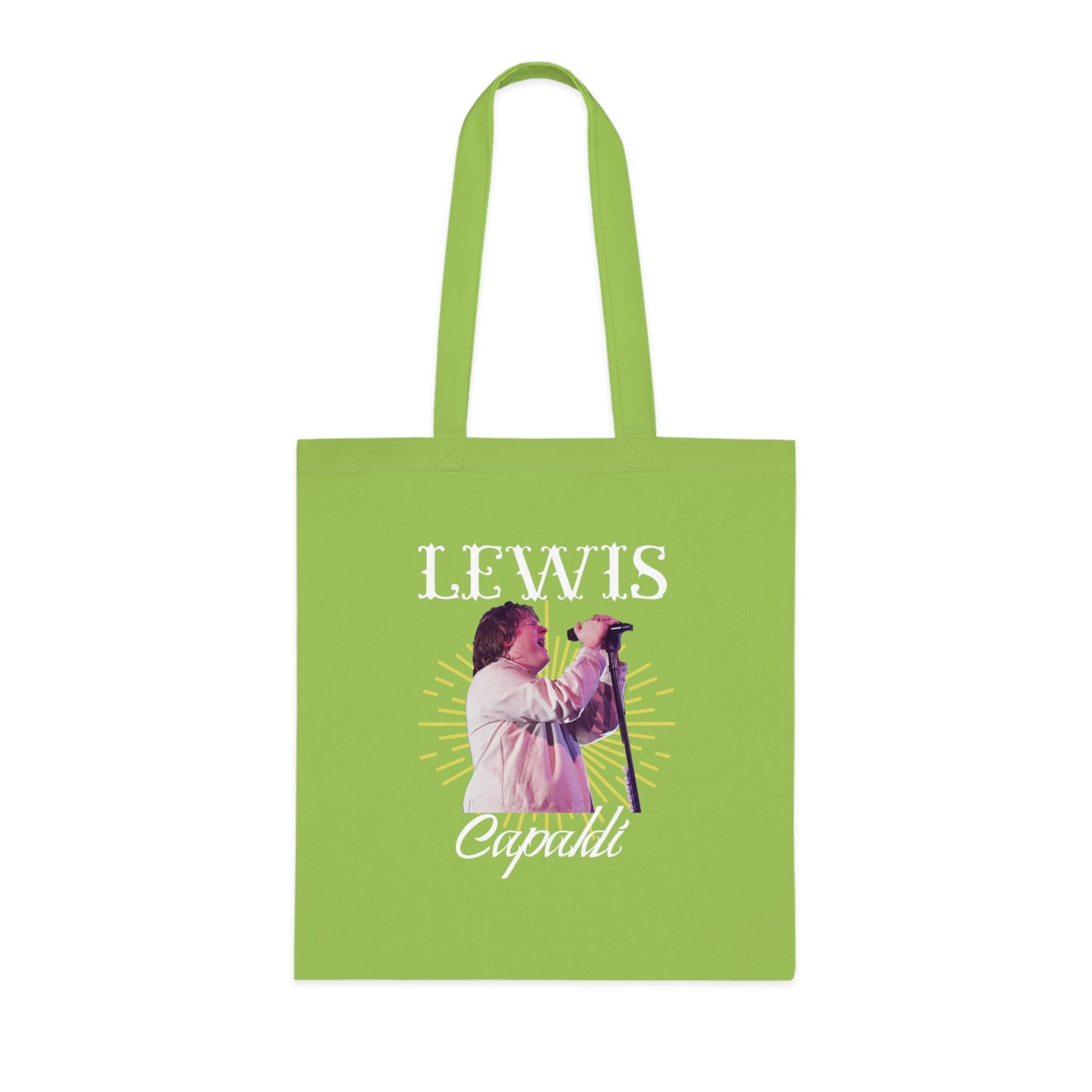 Lewis Capaldi Cotton Tote Bag - Graphic