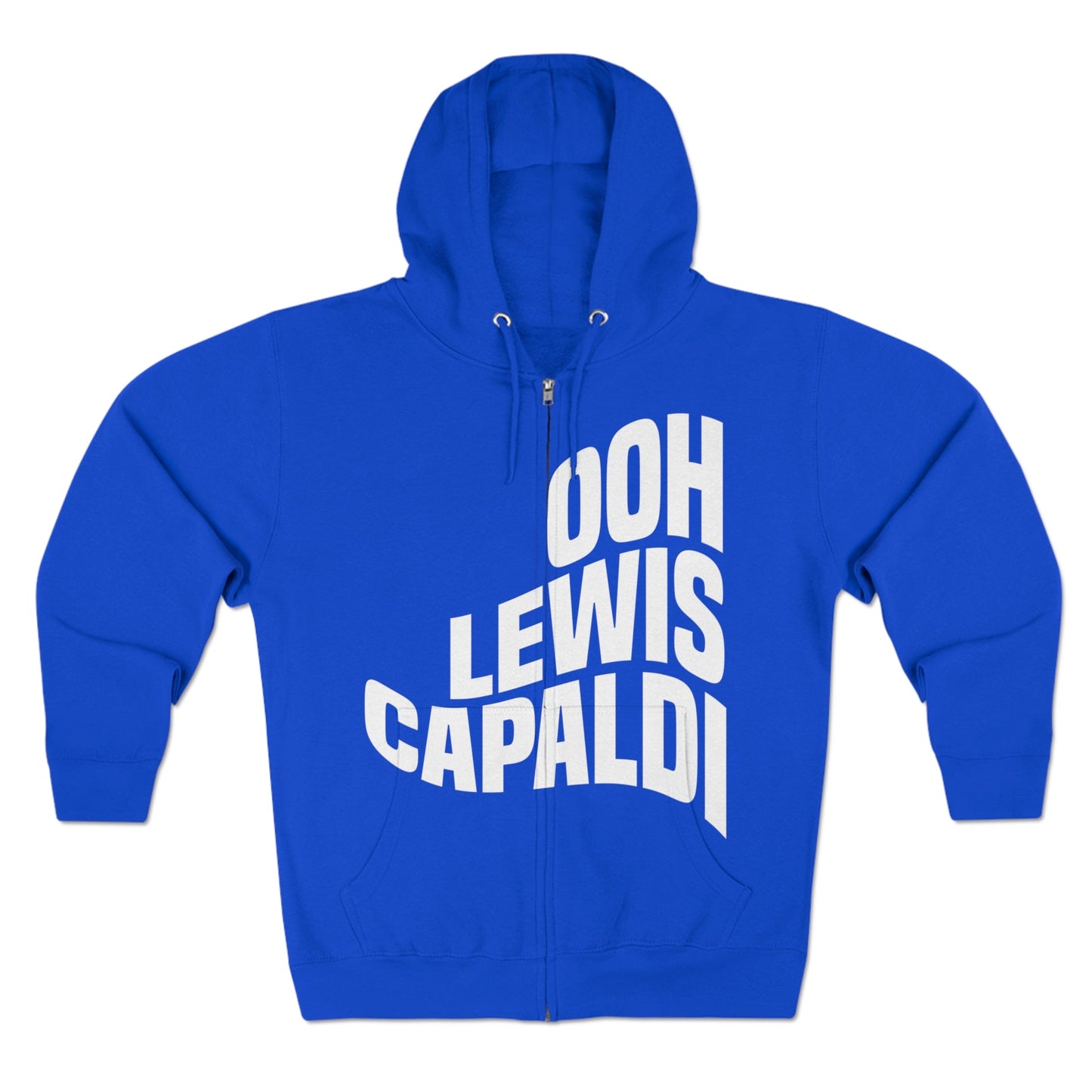 Lewis Capaldi Unisex Zip Hoodie - Ooh Lewis Capaldi