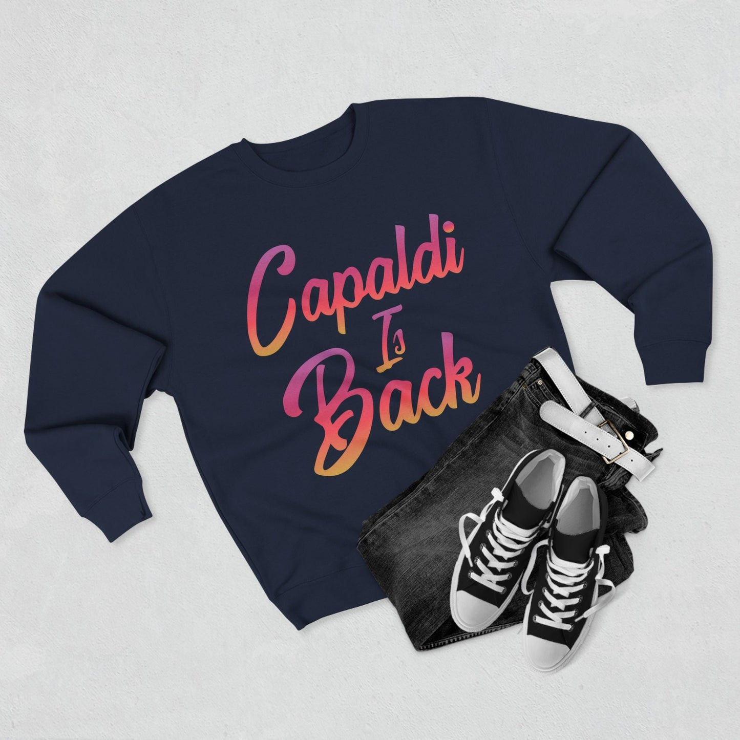 Lewis Capaldi Unisex Crewneck Sweatshirt - Capaldi Is Back