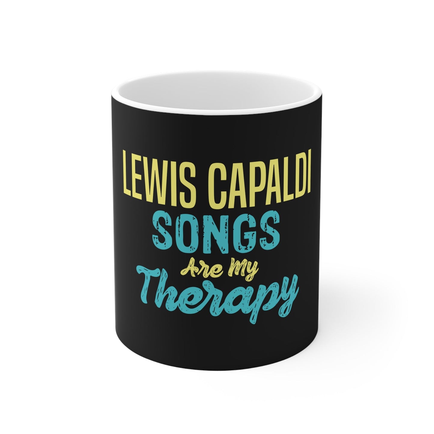 Lewis Capaldi Mug - Lewis Capaldi music is my therapy