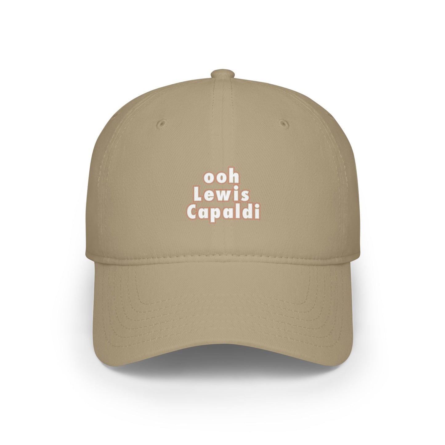 Lewis Capaldi Low Profile Baseball Hat - Ooh Lewis Capaldi