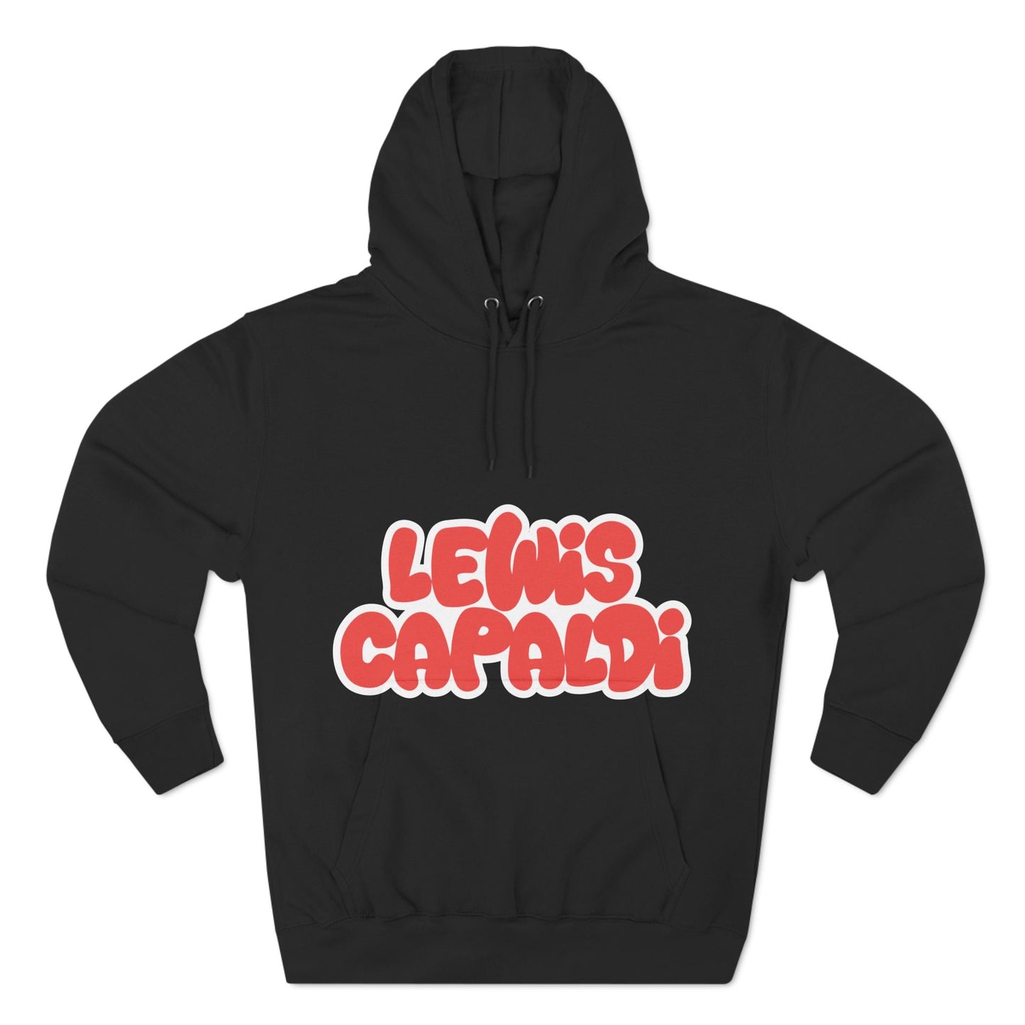 Lewis Capaldi Three-Panel Fleece Hoodie - Writing