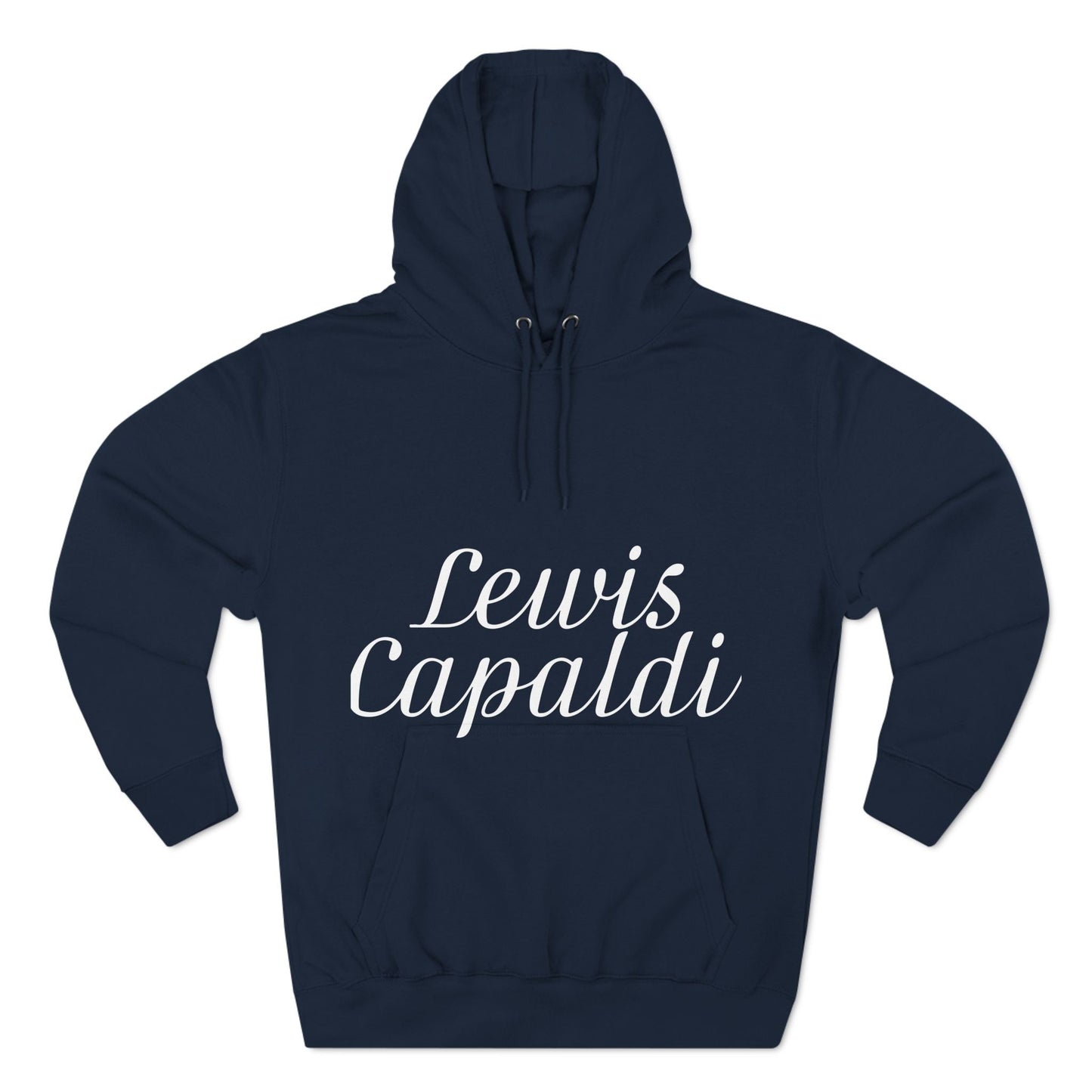 Lewis Capaldi Three-Panel Fleece Hoodie - Writing