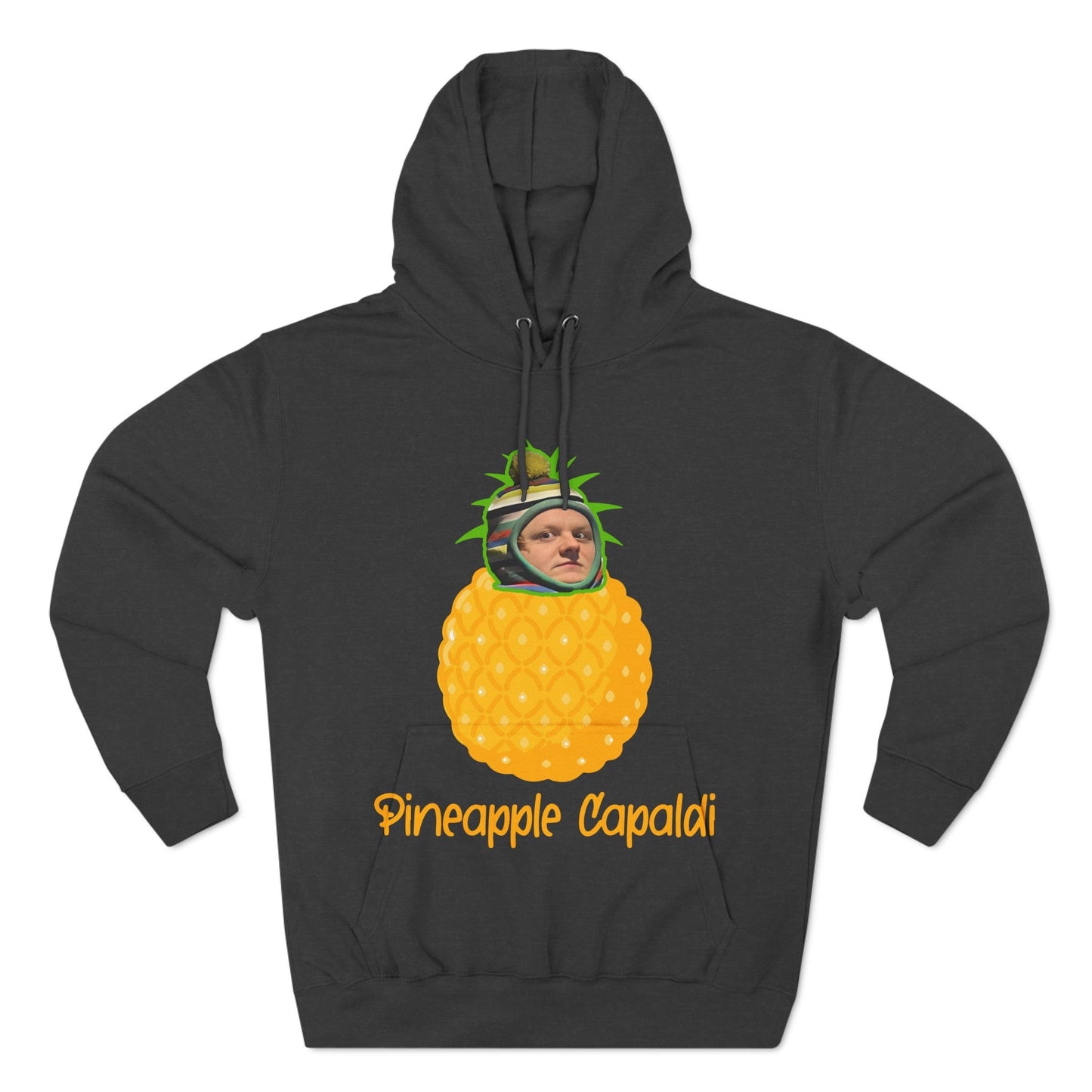 Lewis Capaldi Three-Panel Fleece Hoodie - Pineapple Capaldi