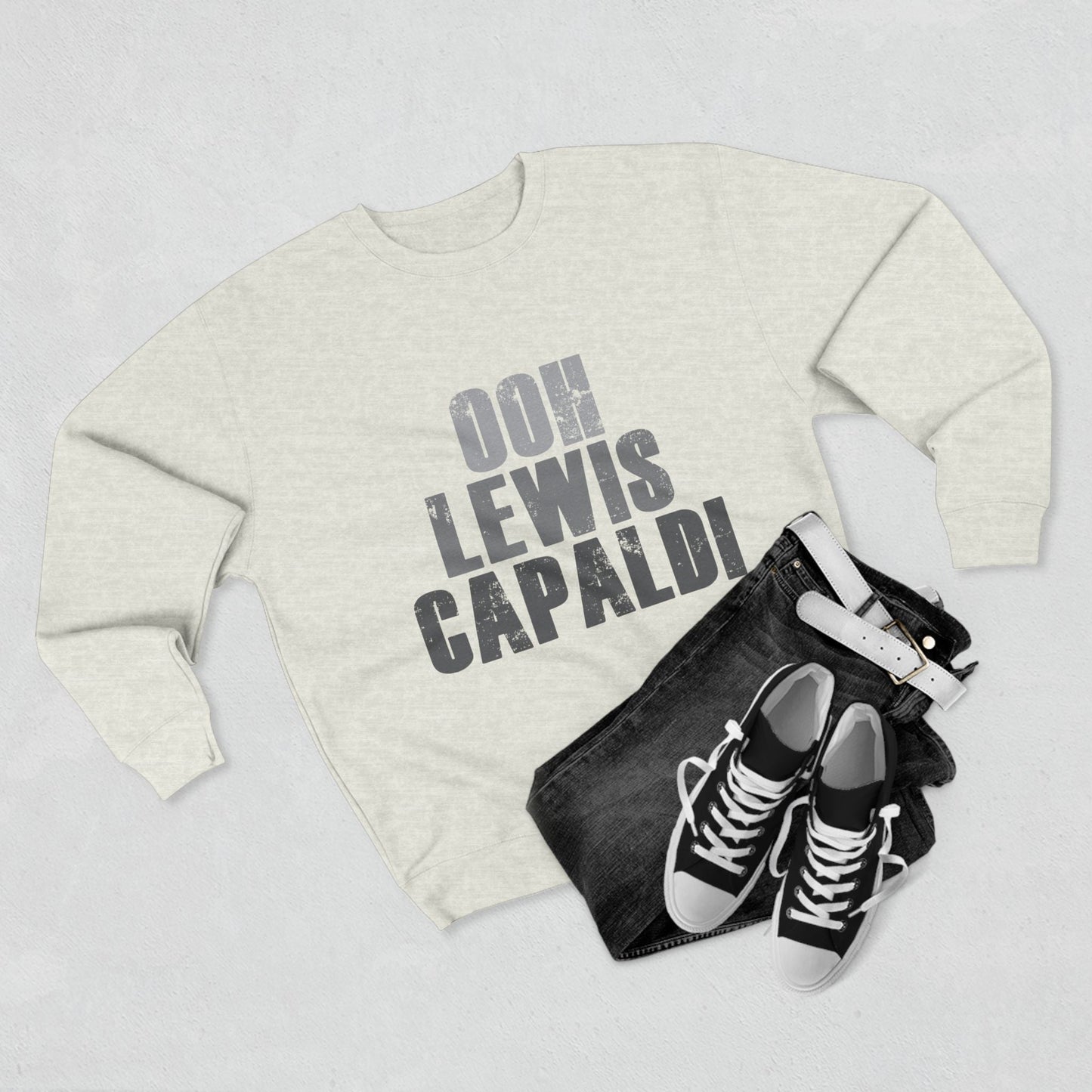 Lewis Capaldi Unisex Crewneck Sweatshirt - Ooh Lewis Capaldi