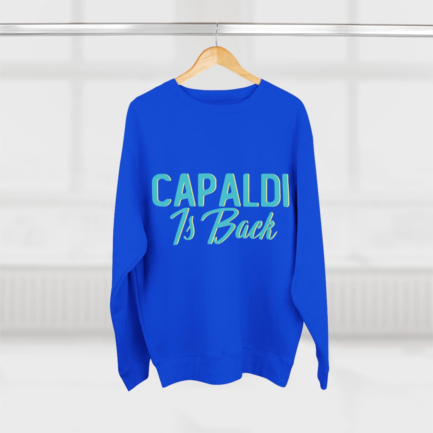 Lewis Capaldi Unisex Crewneck Sweatshirt - Capaldi Is Back