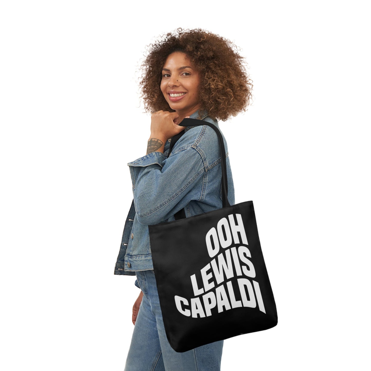 Lewis Capaldi Canvas Tote Bag - Ooh Lewis Capaldi