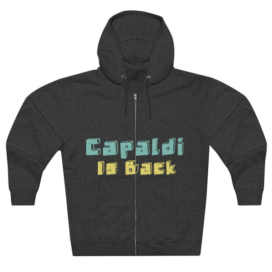 Lewis Capaldi Unisex Zip Hoodie - Capaldi is back