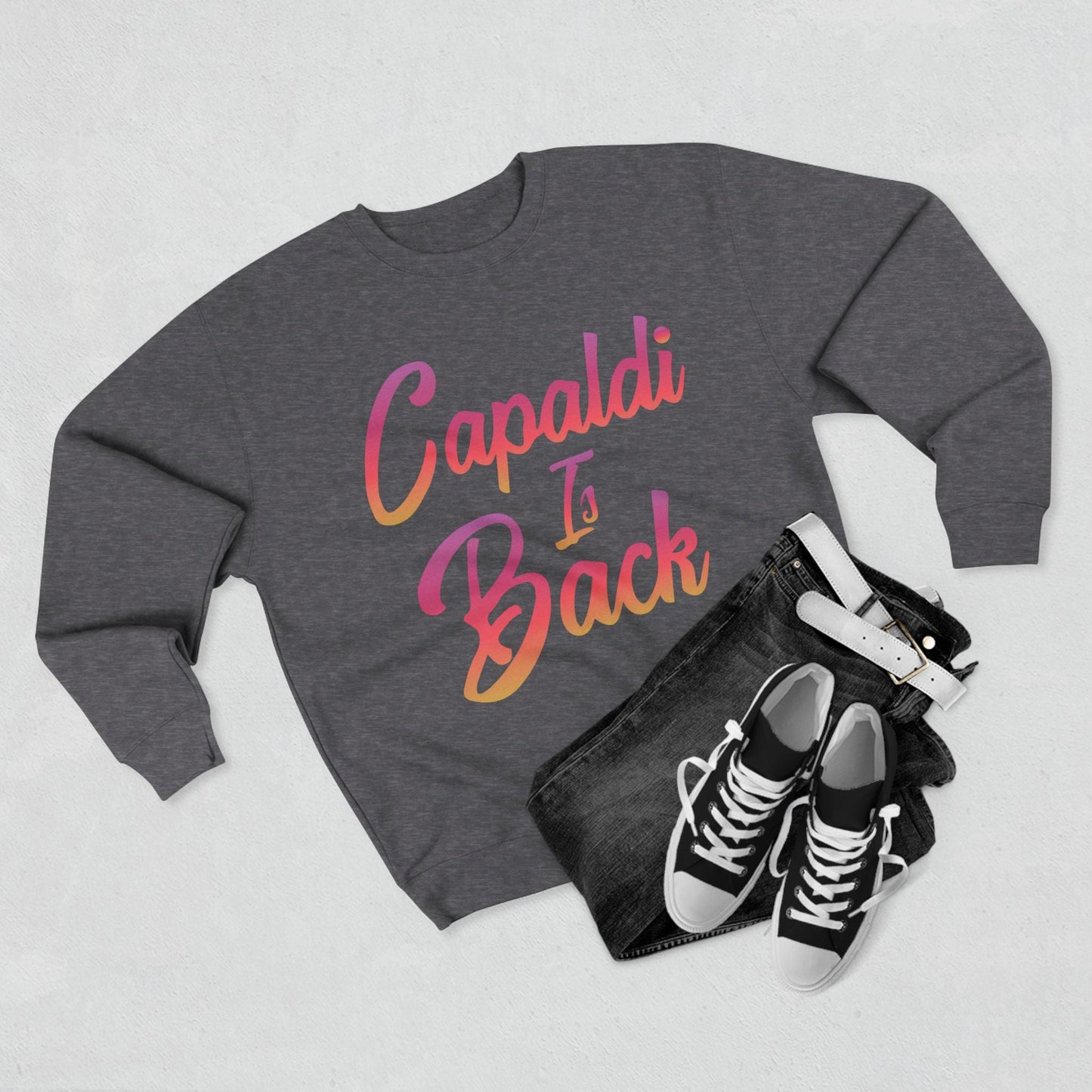 Lewis Capaldi Unisex Crewneck Sweatshirt - Capaldi Is Back