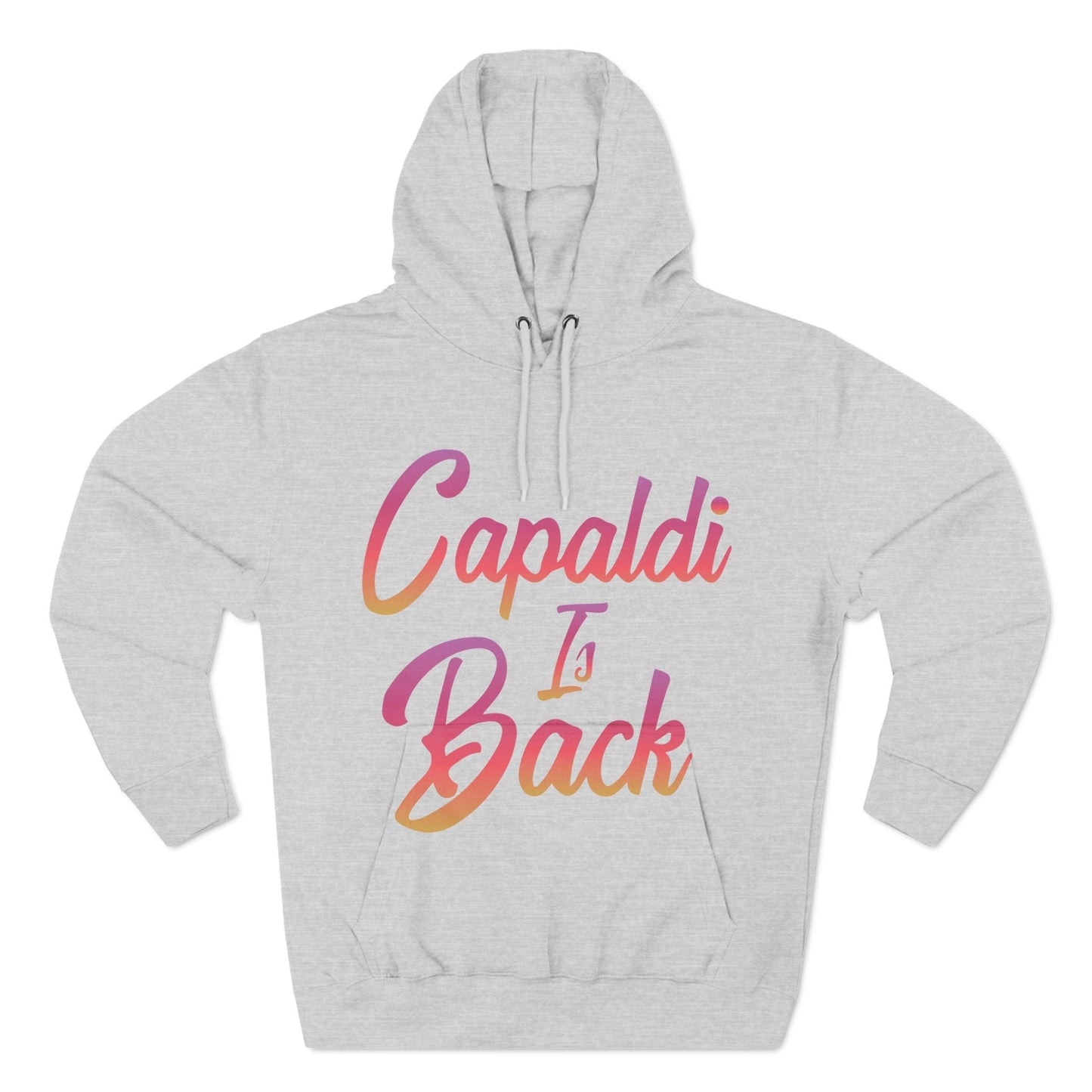 Lewis Capaldi Three-Panel Fleece Hoodie - Capaldi is back