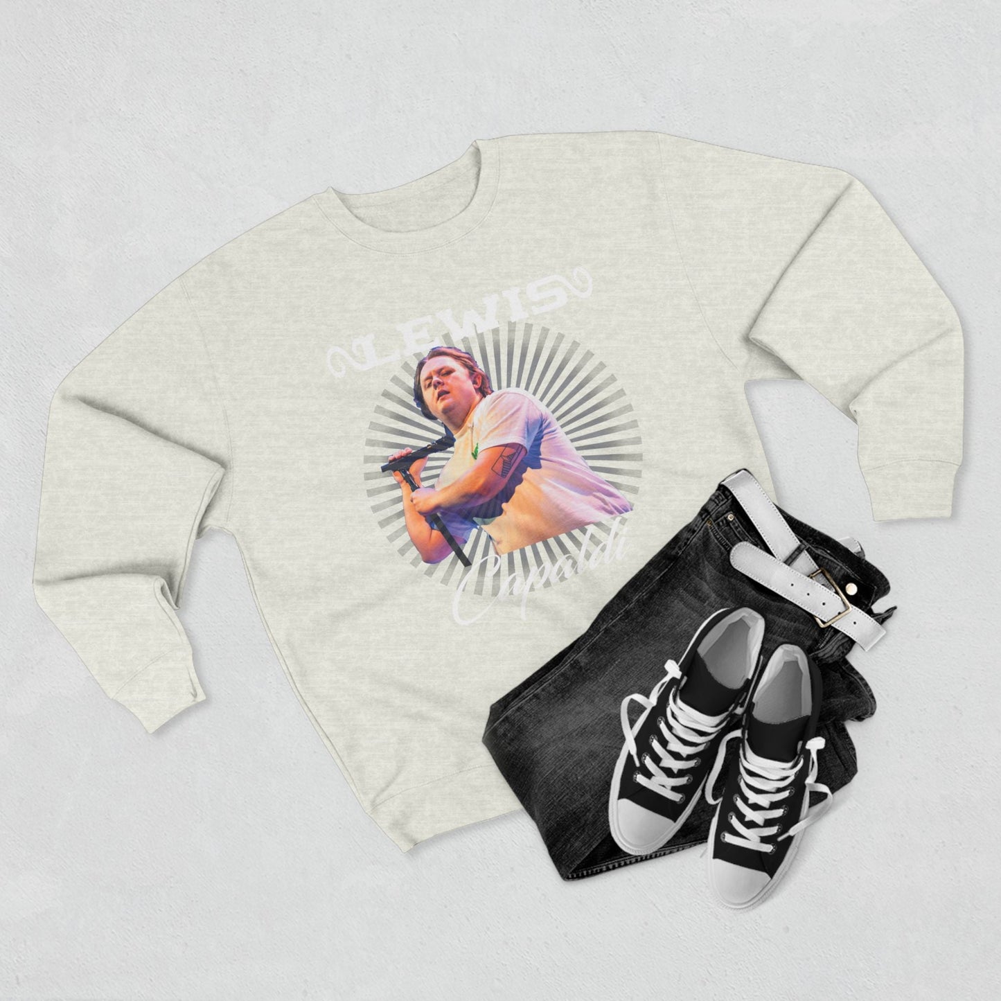 Lewis Capaldi Unisex Crewneck Sweatshirt - Graphic