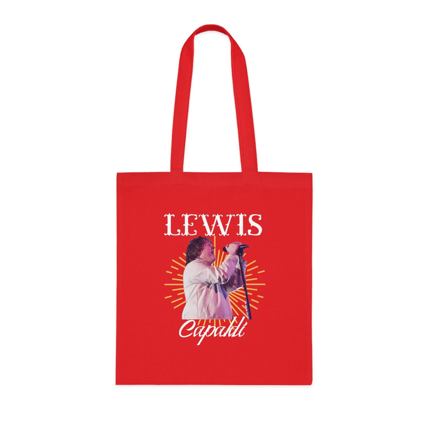 Lewis Capaldi Cotton Tote Bag - Graphic