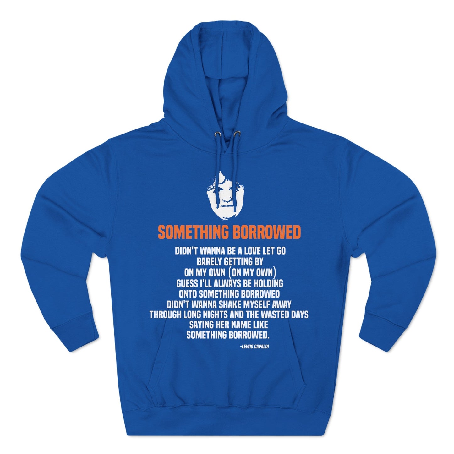 Lewis Capaldi Three-Panel Fleece Hoodie - Something Borrowed