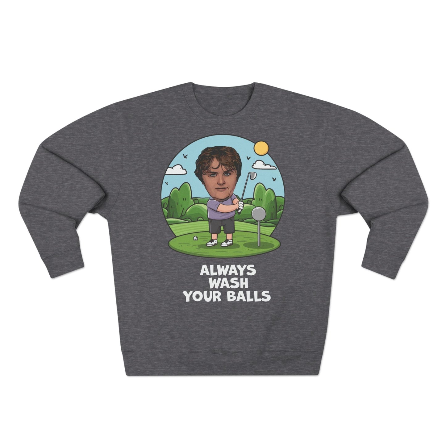 Lewis Capaldi Unisex Crewneck Sweatshirt - Golfing