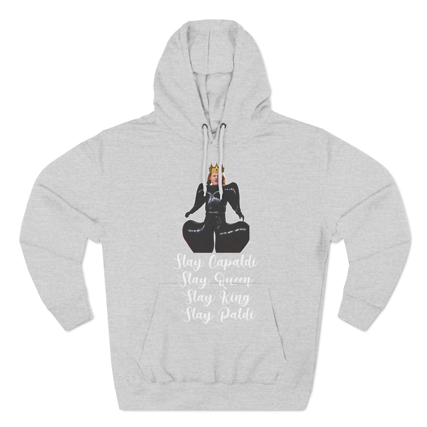 Lewis Capaldi Three-Panel Fleece Hoodie - Slay Capaldi