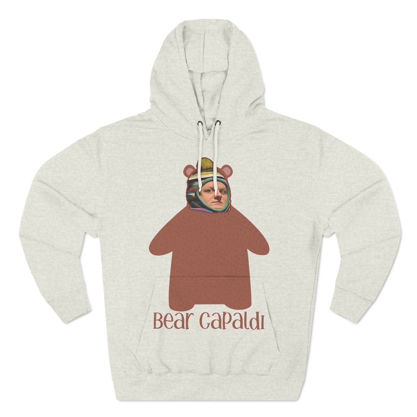 Lewis Capaldi Three-Panel Fleece Hoodie - Bear Capaldi