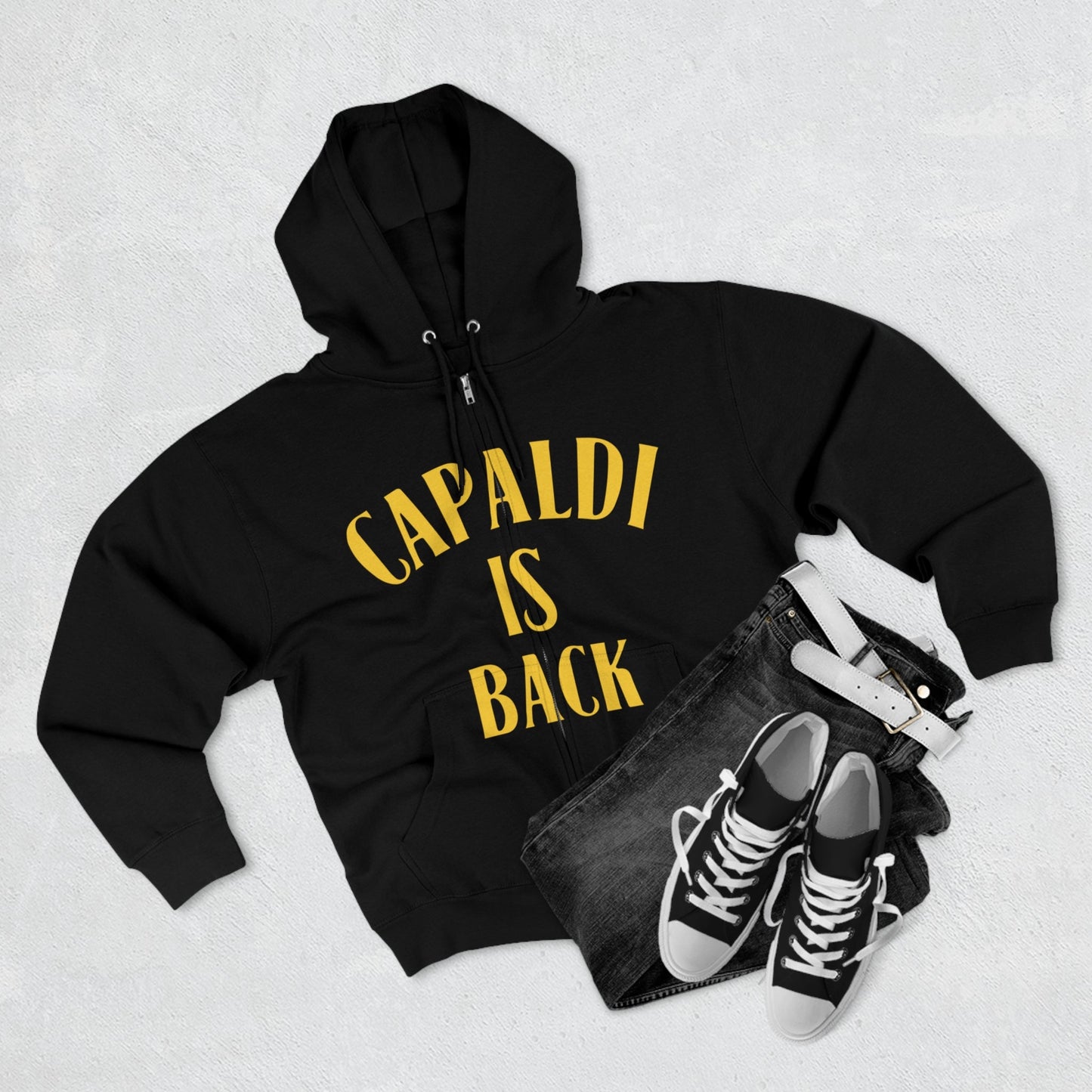 Lewis Capaldi Unisex Zip Hoodie - Capaldi is back