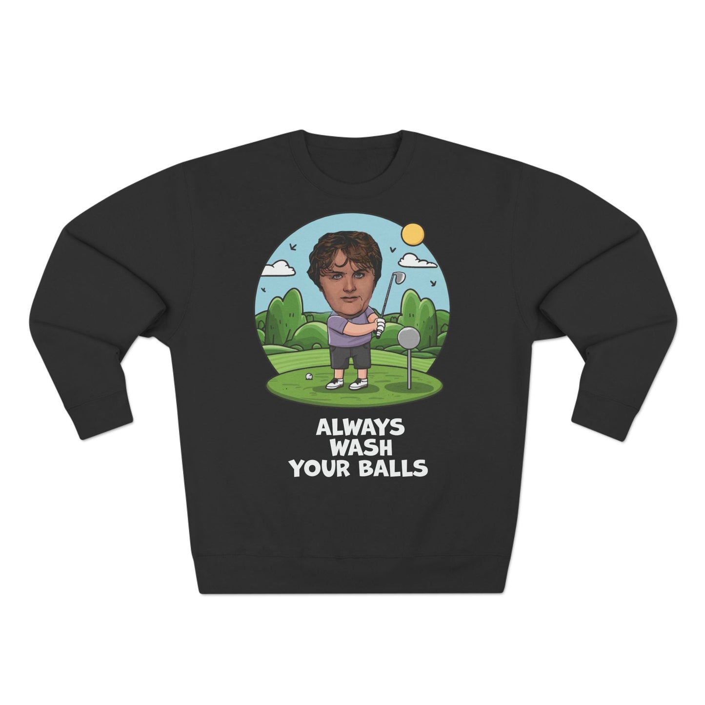 Lewis Capaldi Unisex Crewneck Sweatshirt - Golfing