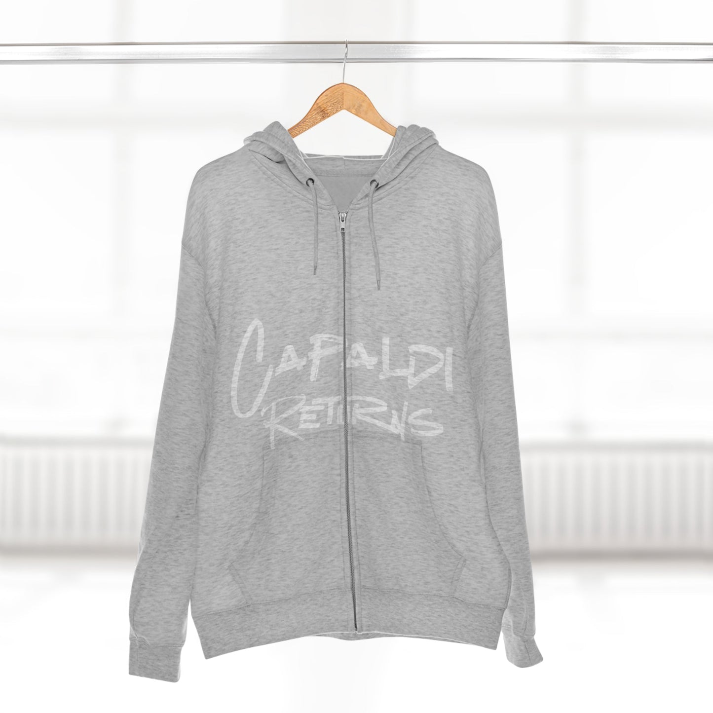 Lewis Capaldi Unisex Zip Hoodie - Capaldi returns