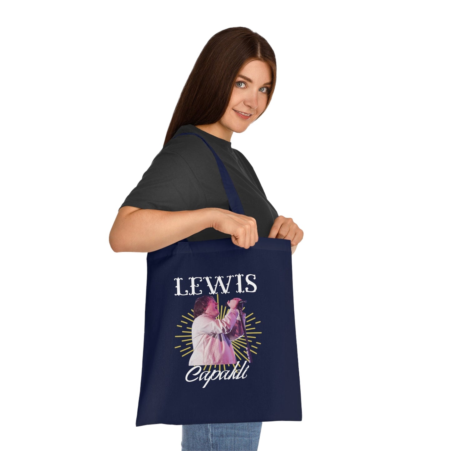 Lewis Capaldi Cotton Tote Bag - Graphic