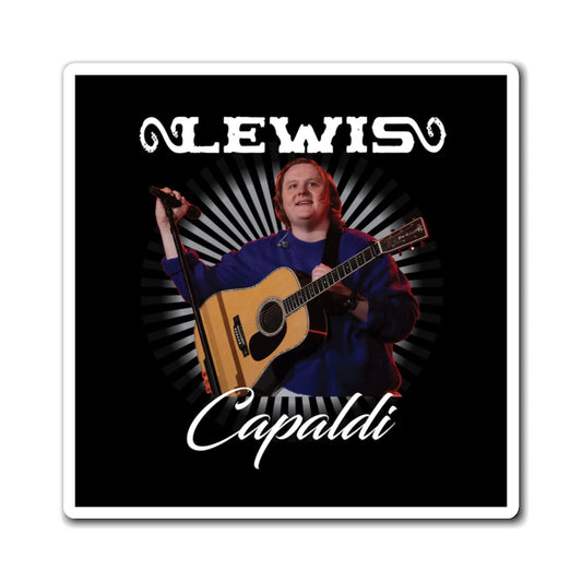 Lewis Capaldi Magnets - Graphic