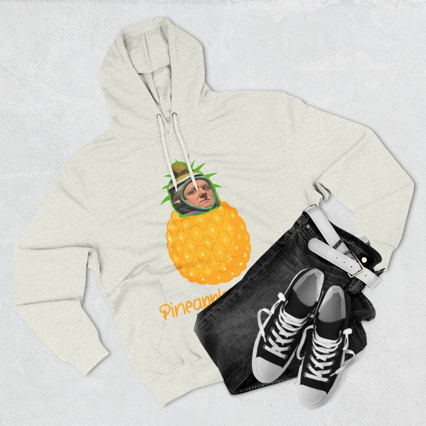 Lewis Capaldi Three-Panel Fleece Hoodie - Pineapple Capaldi