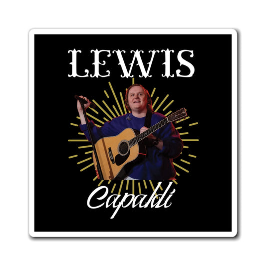 Lewis Capaldi Magnets - Graphic