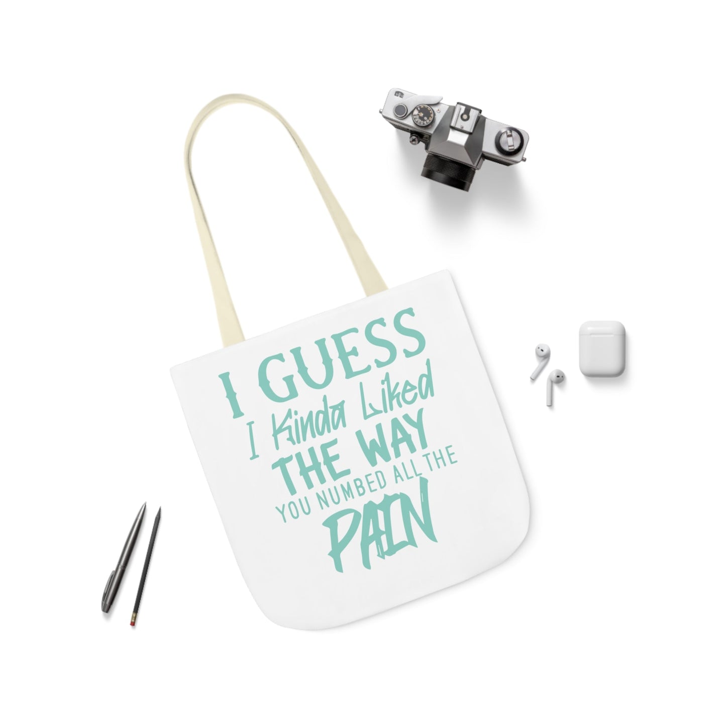 Lewis Capaldi Canvas Tote Bag - Lyrics