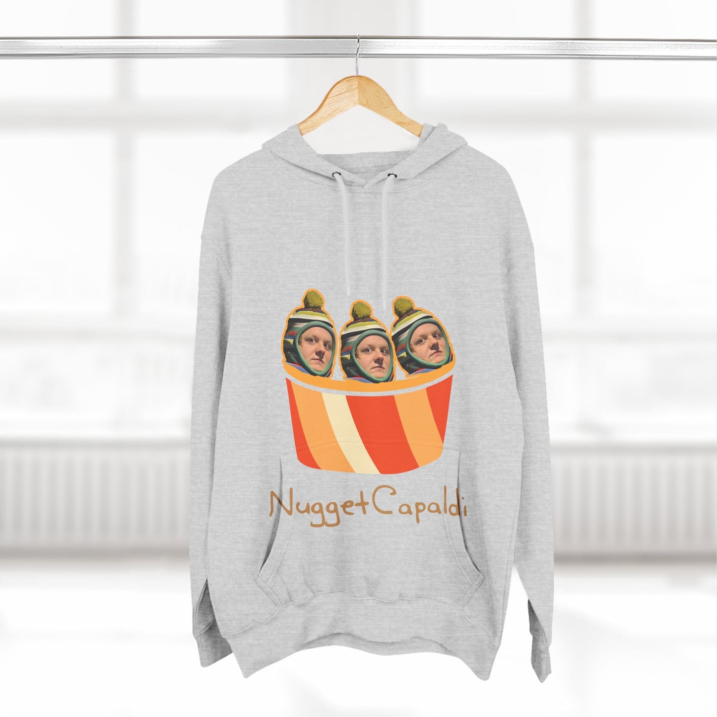 Lewis Capaldi Three-Panel Fleece Hoodie - Nugget Capaldi