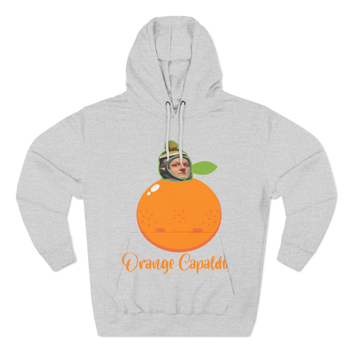 Lewis Capaldi Three-Panel Fleece Hoodie - Orange Capaldi