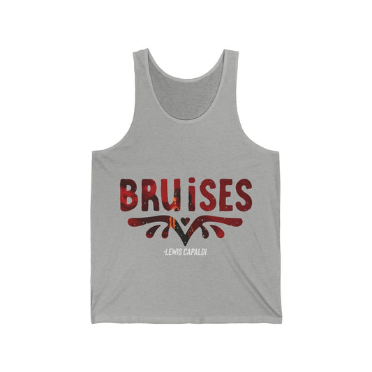 Lewis Capaldi Unisex Jersey Tank Top - Bruises