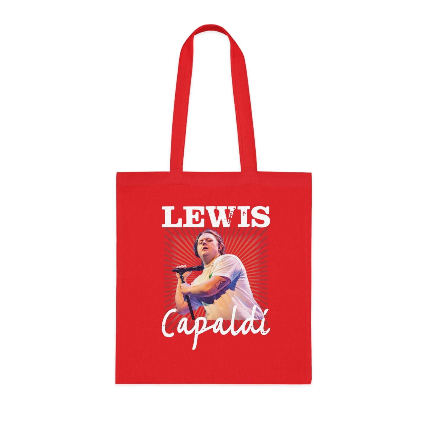 Lewis Capaldi Cotton Tote Bag - Graphic