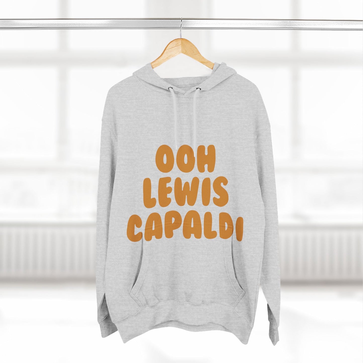 Lewis Capaldi Three-Panel Fleece Hoodie - Ooh Lewis Capaldi