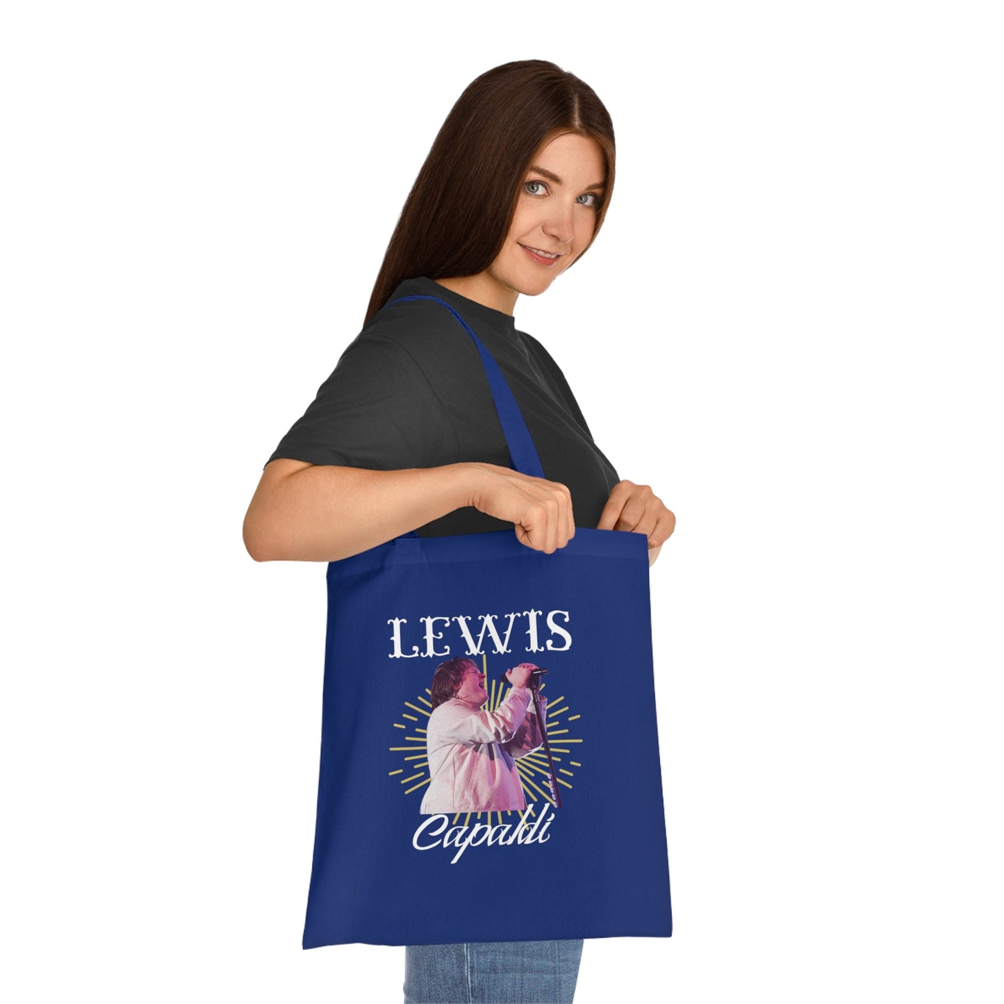 Lewis Capaldi Cotton Tote Bag - Graphic