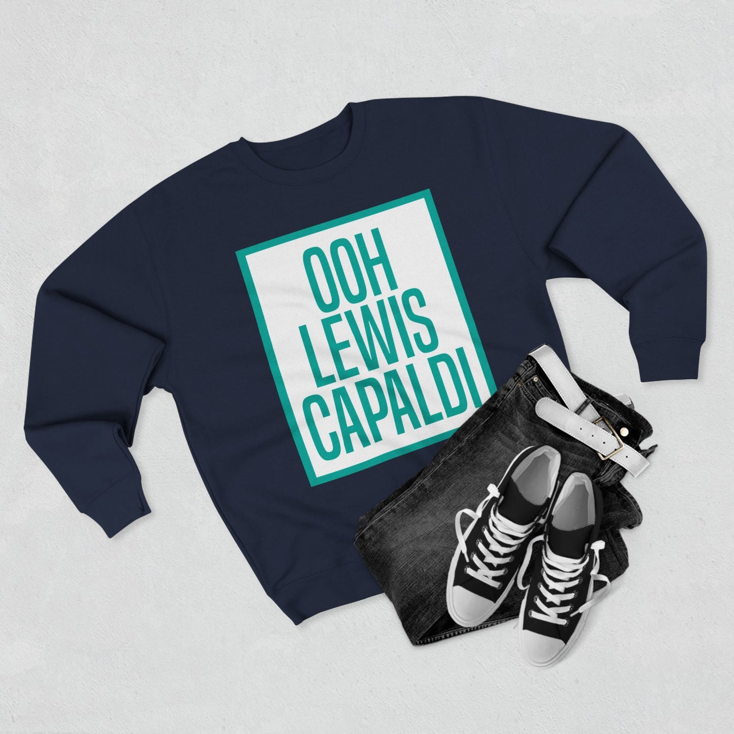 Lewis Capaldi Unisex Crewneck Sweatshirt - Ooh Lewis Capaldi