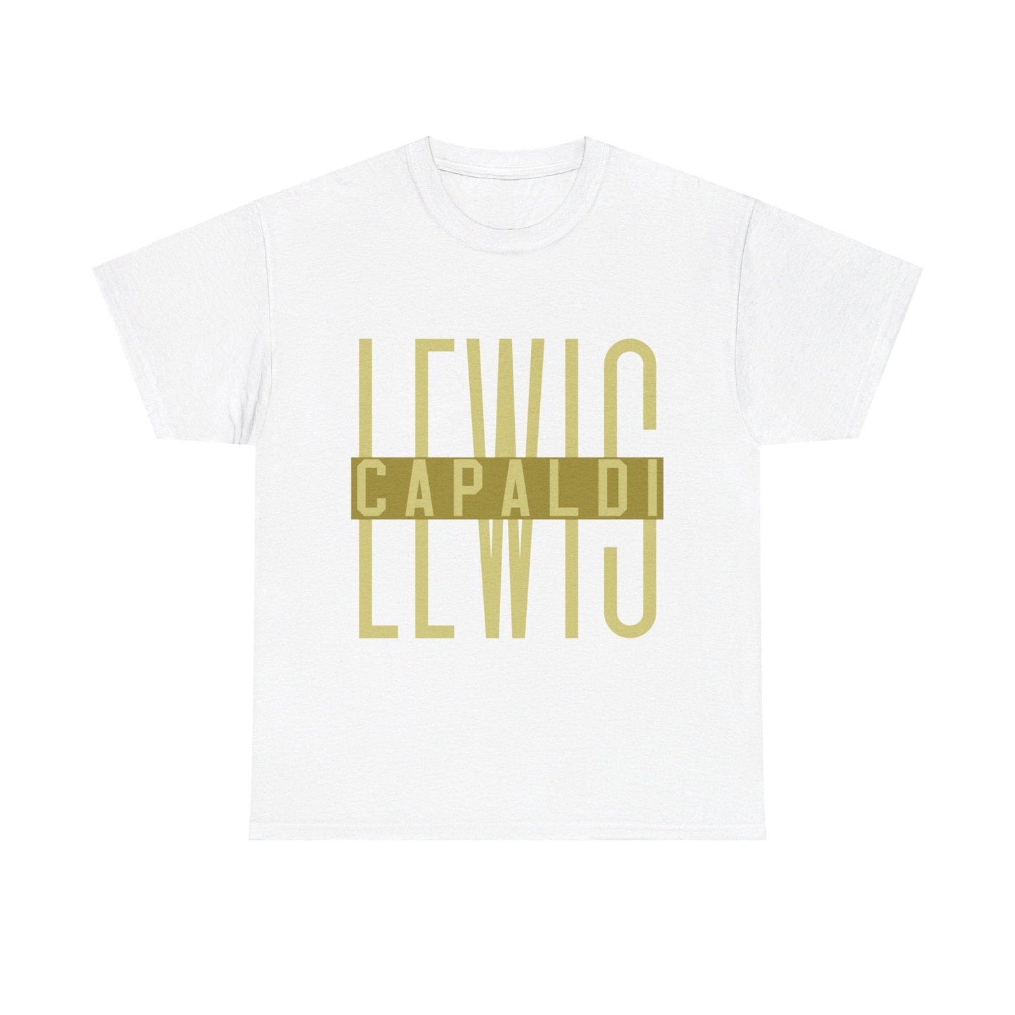 Lewis Capaldi Unisex Heavy Cotton Tee - Writing