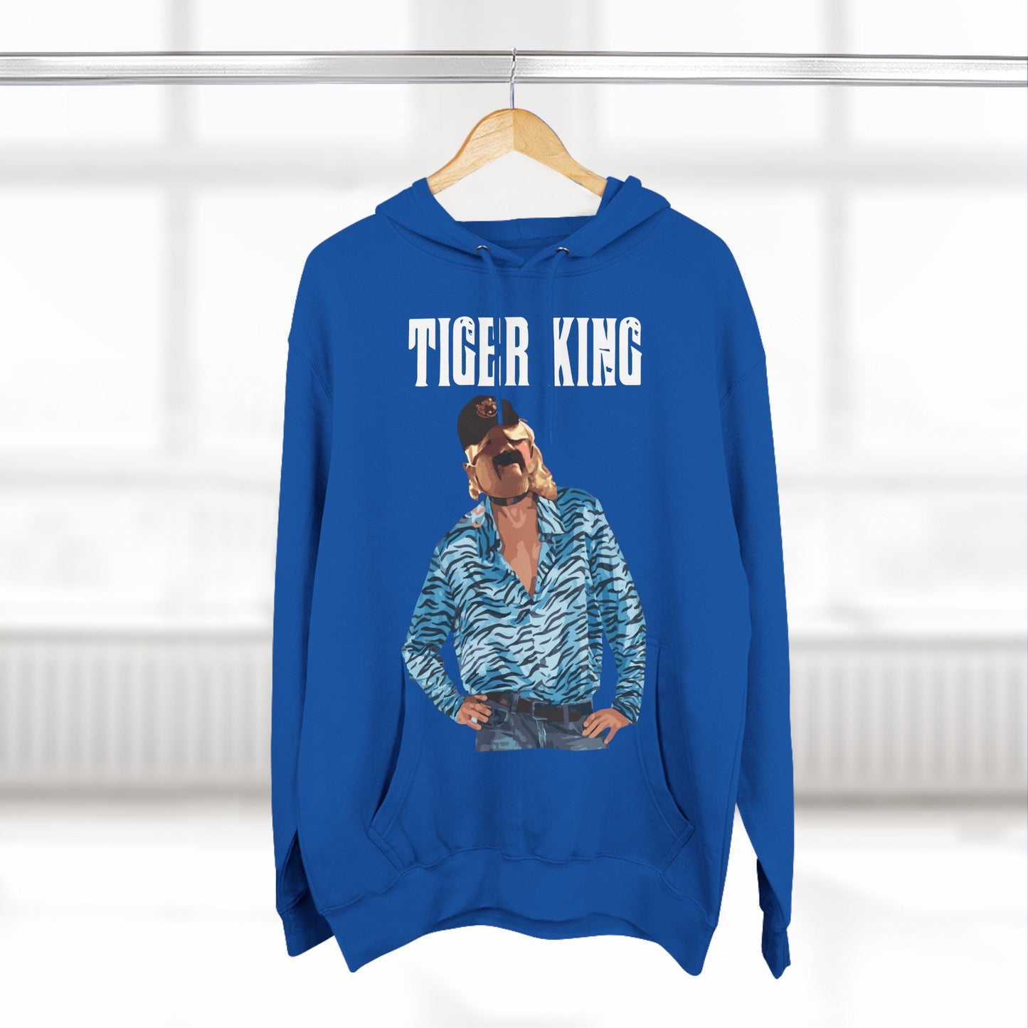 Lewis Capaldi Three-Panel Fleece Hoodie - Tiger King