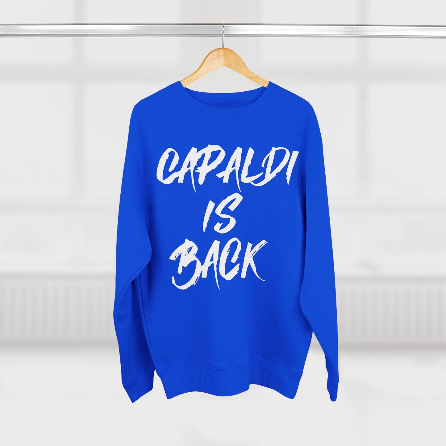 Lewis Capaldi Unisex Crewneck Sweatshirt - Capaldi Is Back