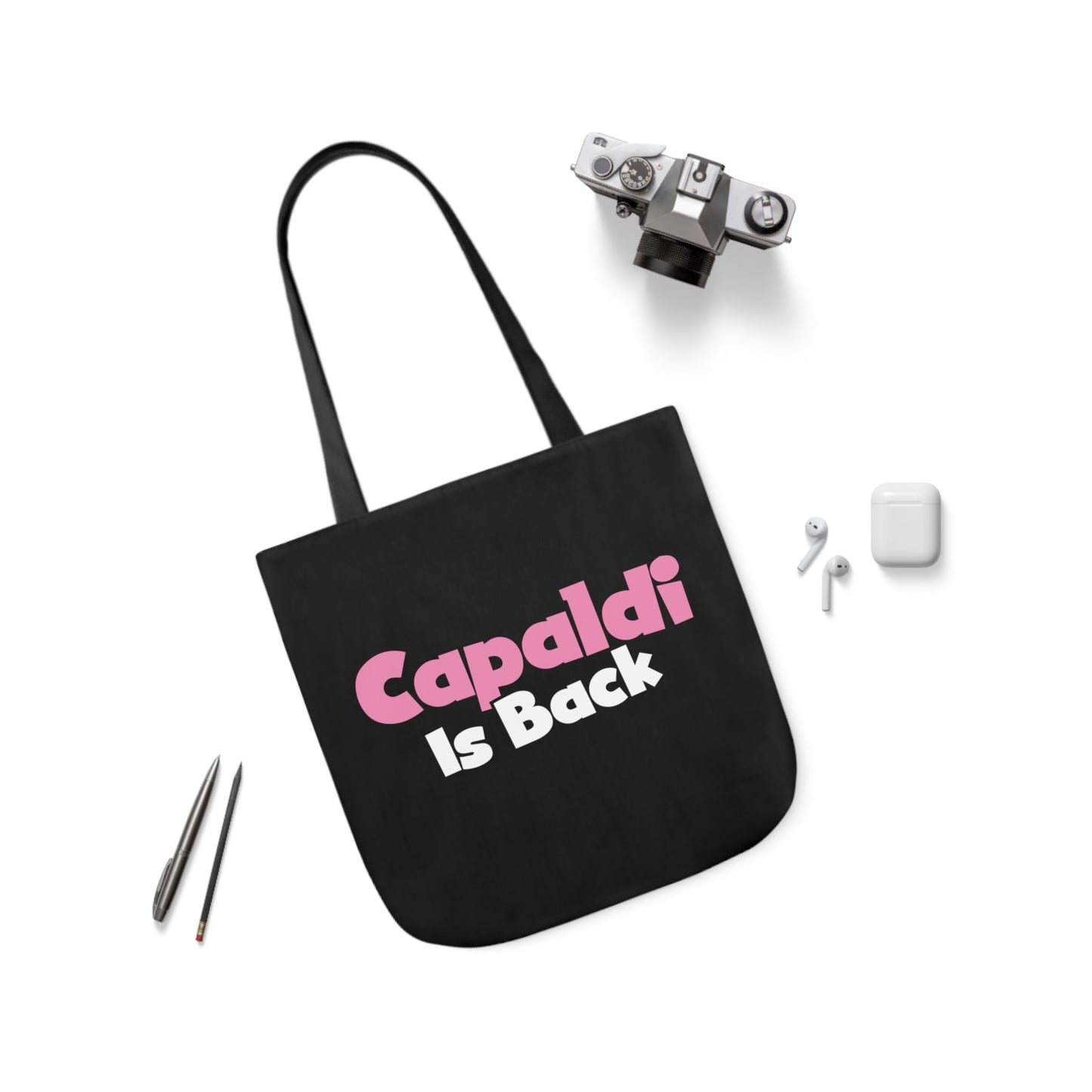 Lewis Capaldi Canvas Tote Bag - Capaldi is back