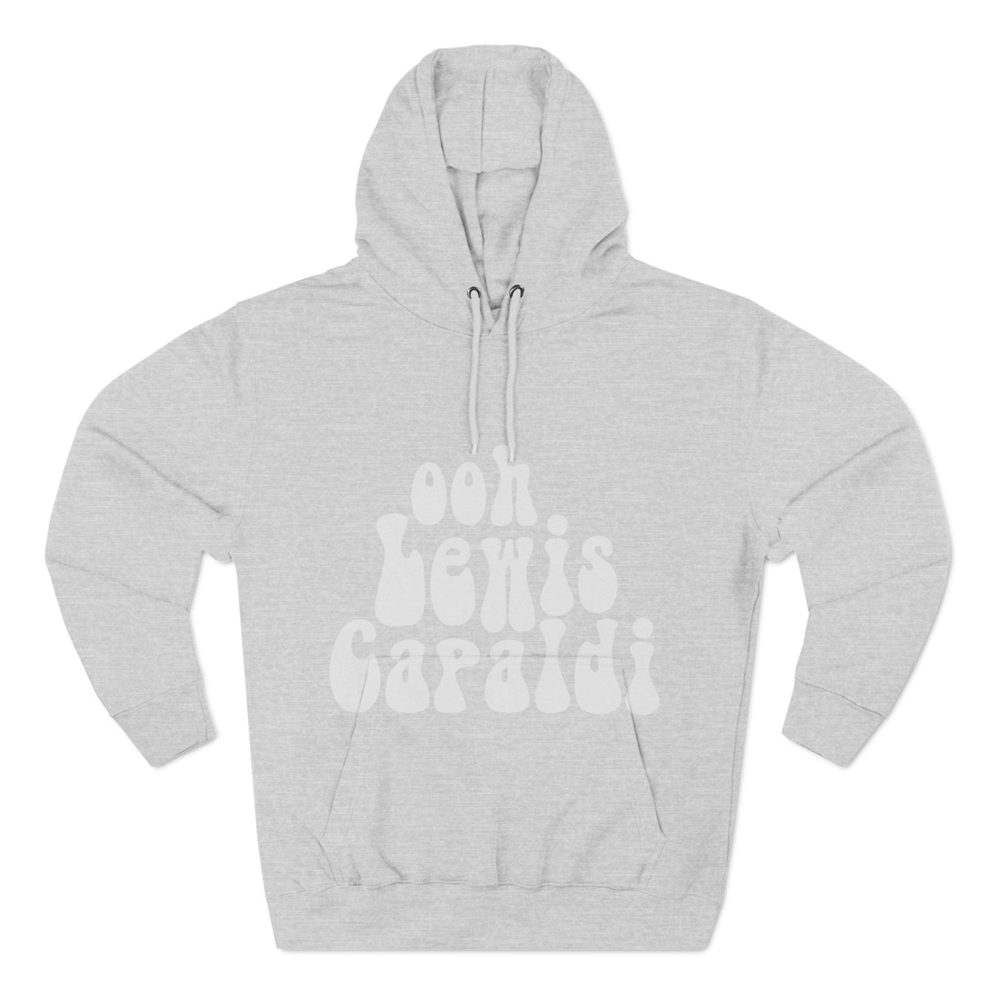 Lewis Capaldi Three-Panel Fleece Hoodie - Ooh Lewis Capaldi