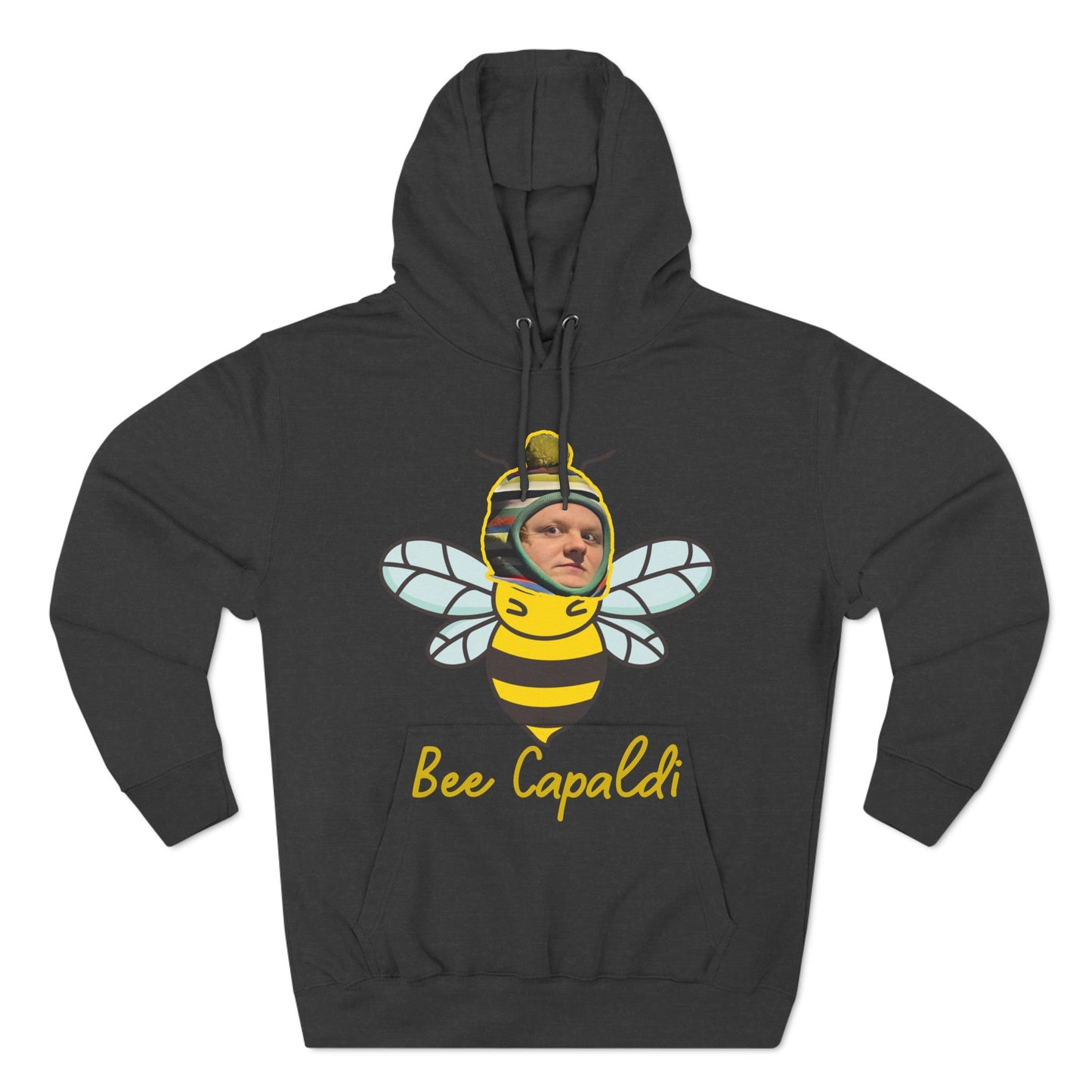 Lewis Capaldi Three-Panel Fleece Hoodie - Bee Capaldi