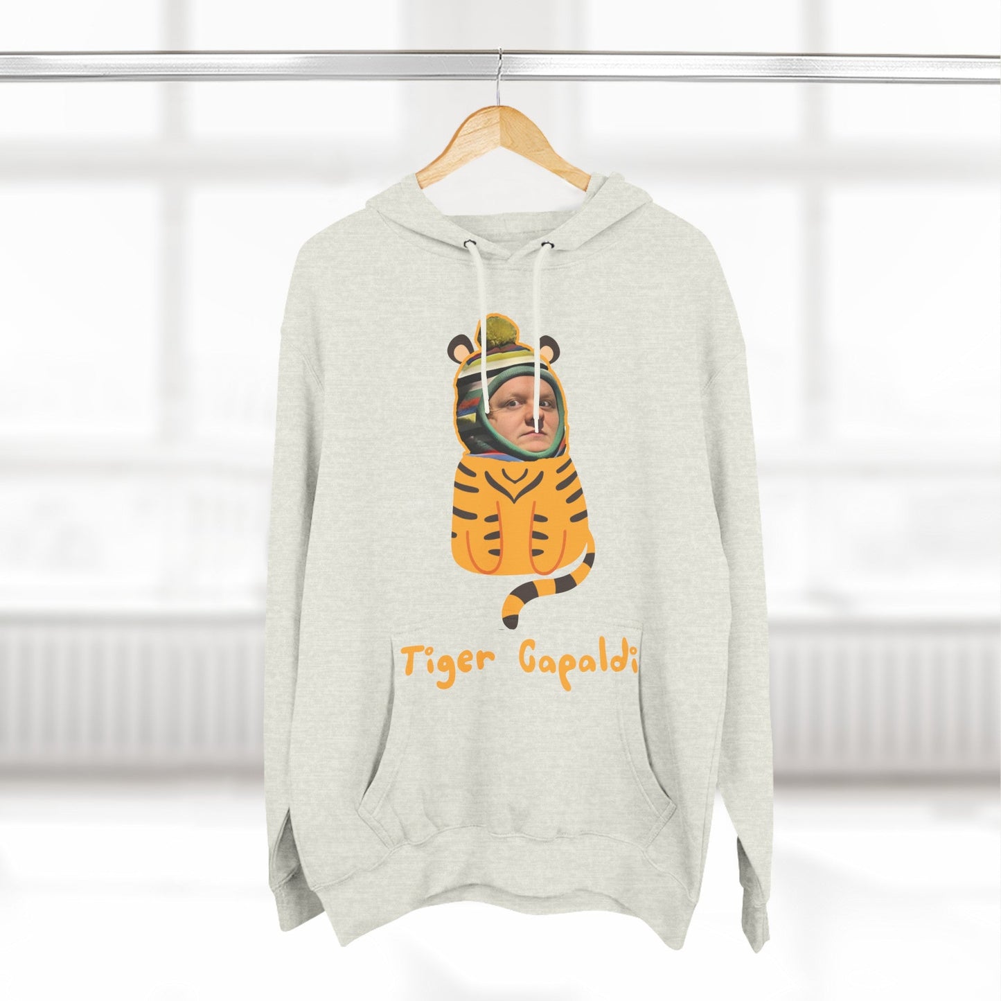 Lewis Capaldi Three-Panel Fleece Hoodie - Tiger Capaldi