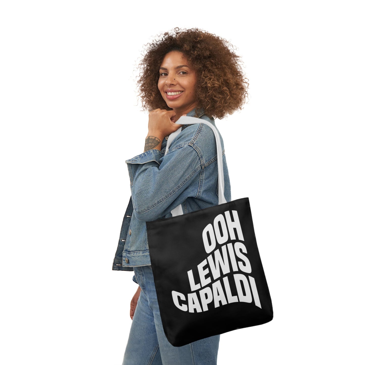 Lewis Capaldi Canvas Tote Bag - Ooh Lewis Capaldi