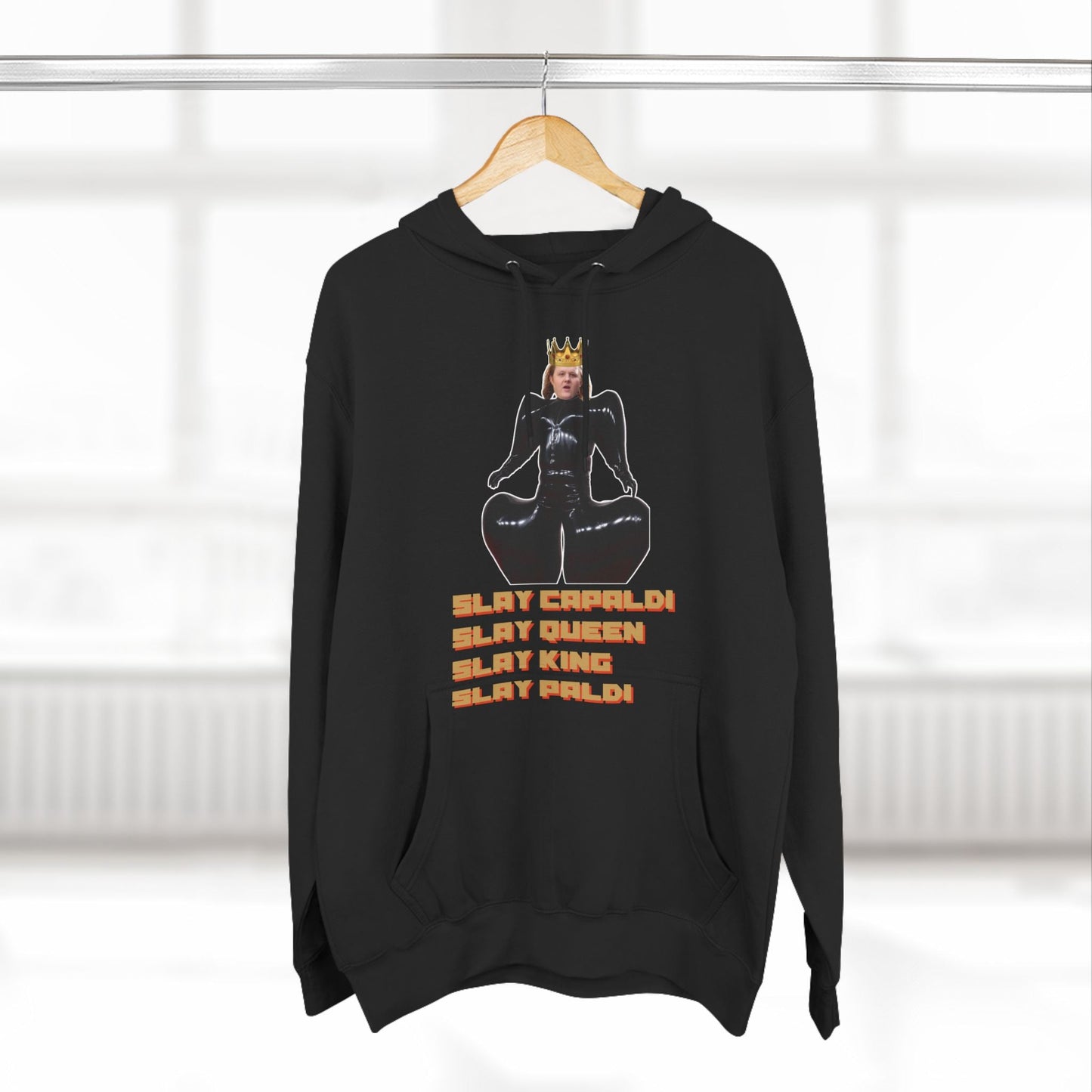 Lewis Capaldi Three-Panel Fleece Hoodie - Slay Capaldi