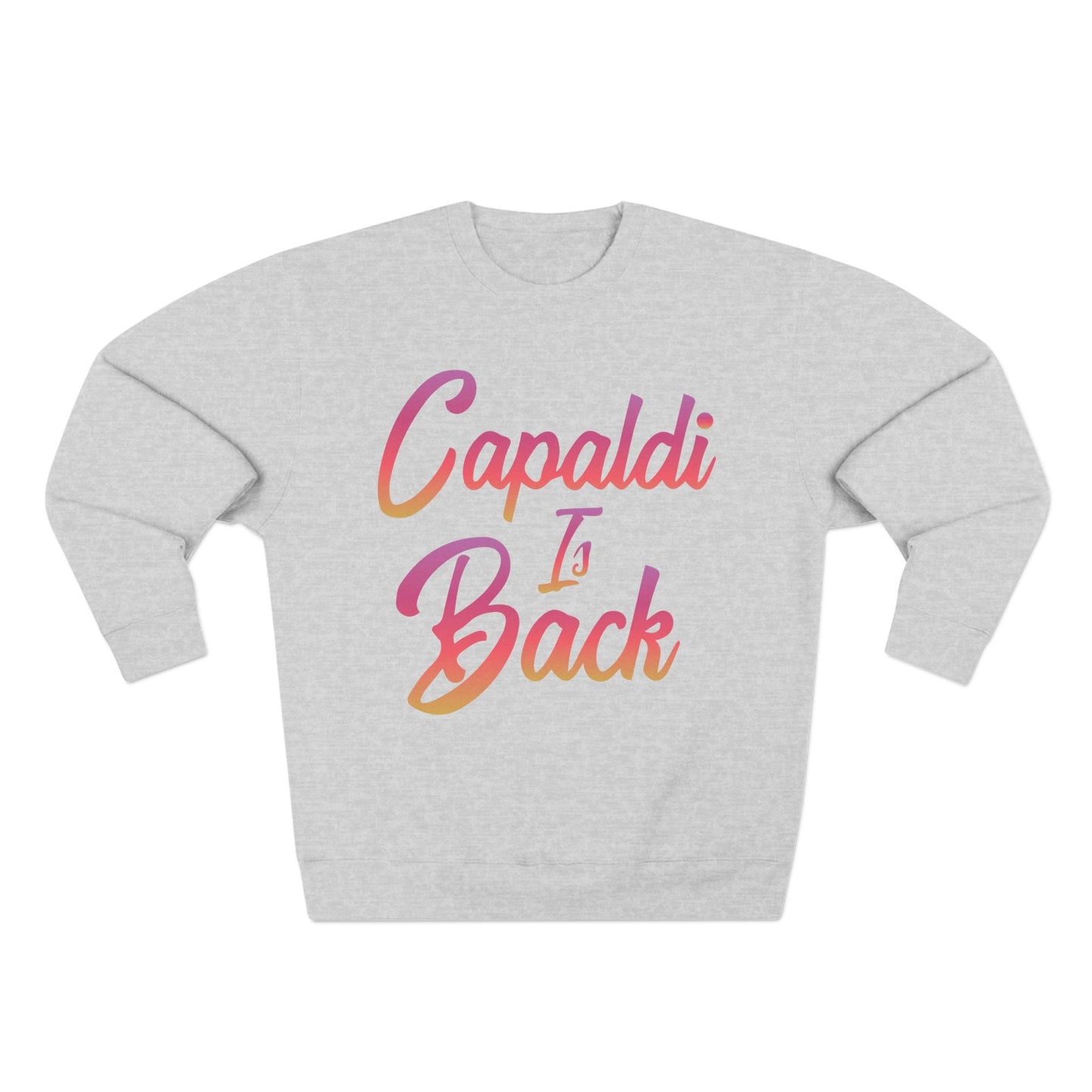 Lewis Capaldi Unisex Crewneck Sweatshirt - Capaldi Is Back