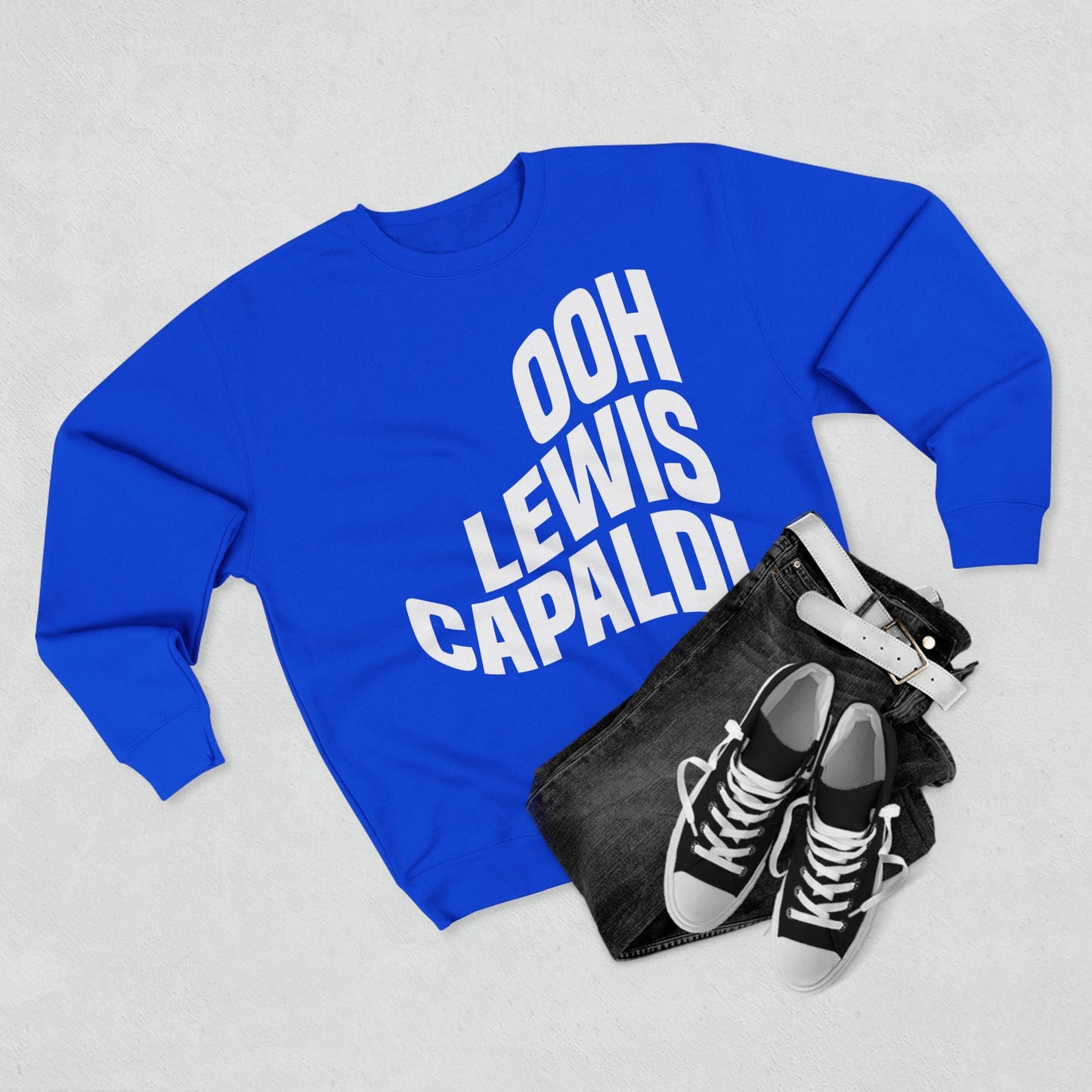 Lewis Capaldi Unisex Crewneck Sweatshirt - Ooh Lewis Capaldi